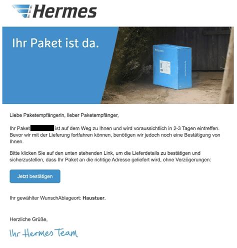 hermes versand gehackt|Hermes phishing adresse.